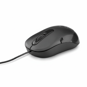 Lapcare L-60 Plus Optical USB Mouse | 1000 DPI | 3-Button Wired Mouse | Black